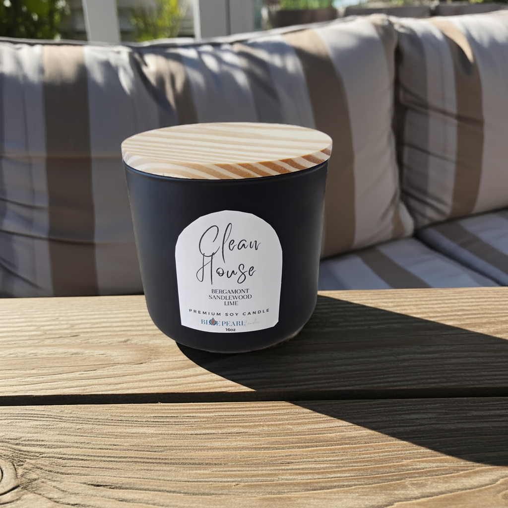 Clean House Soy Candle - 3 Wick