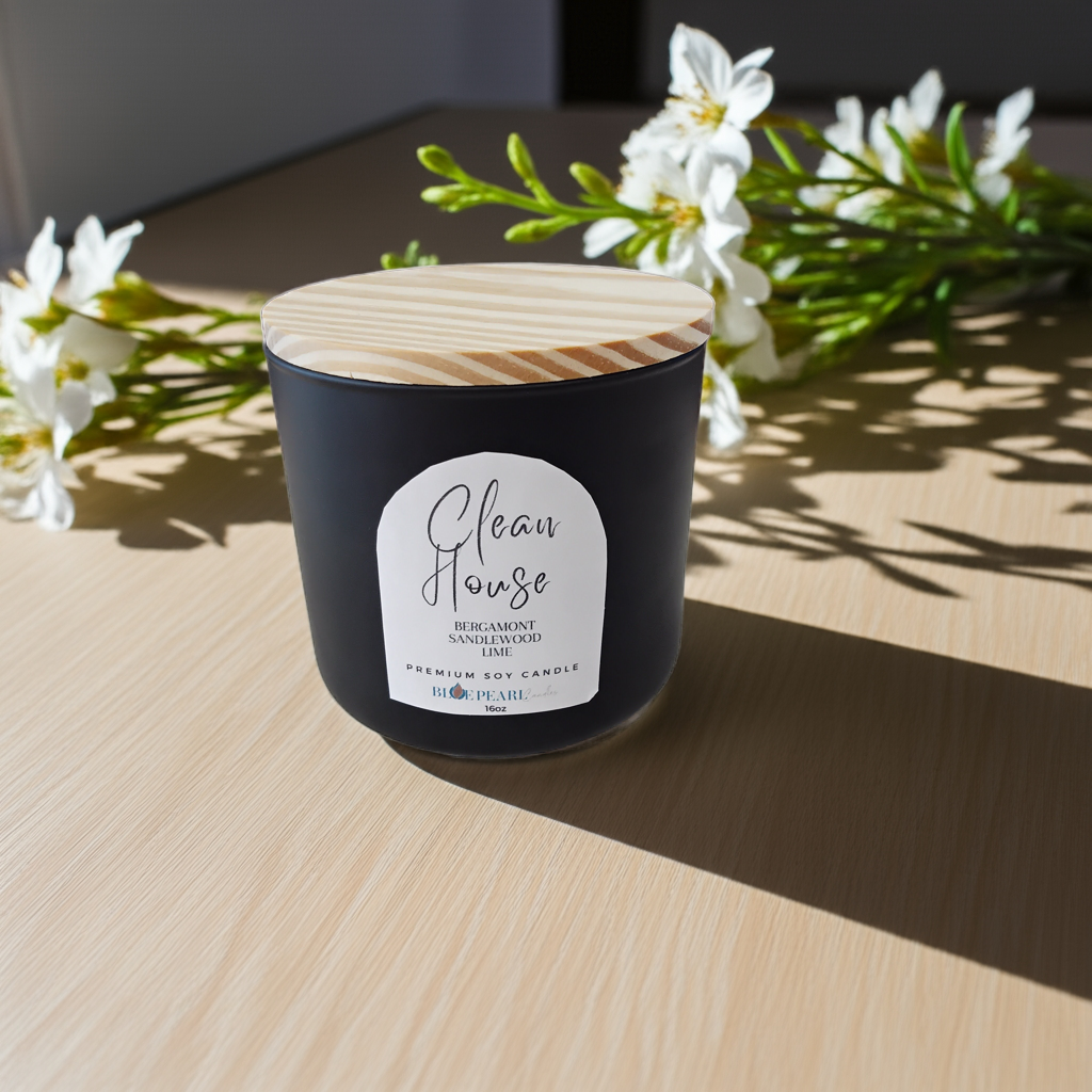 Clean House Soy Candle - 3 Wick