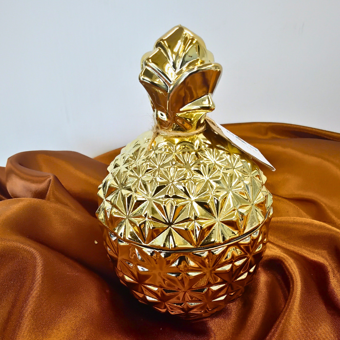 Pineapple jar -FLEUR Collectors Candle