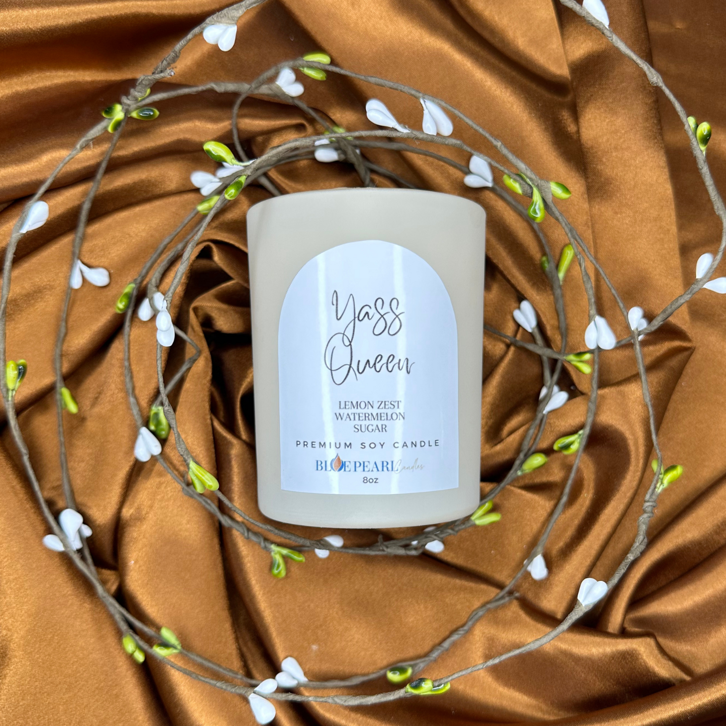 Blue Pearl Candles - Signature - Yass Queen