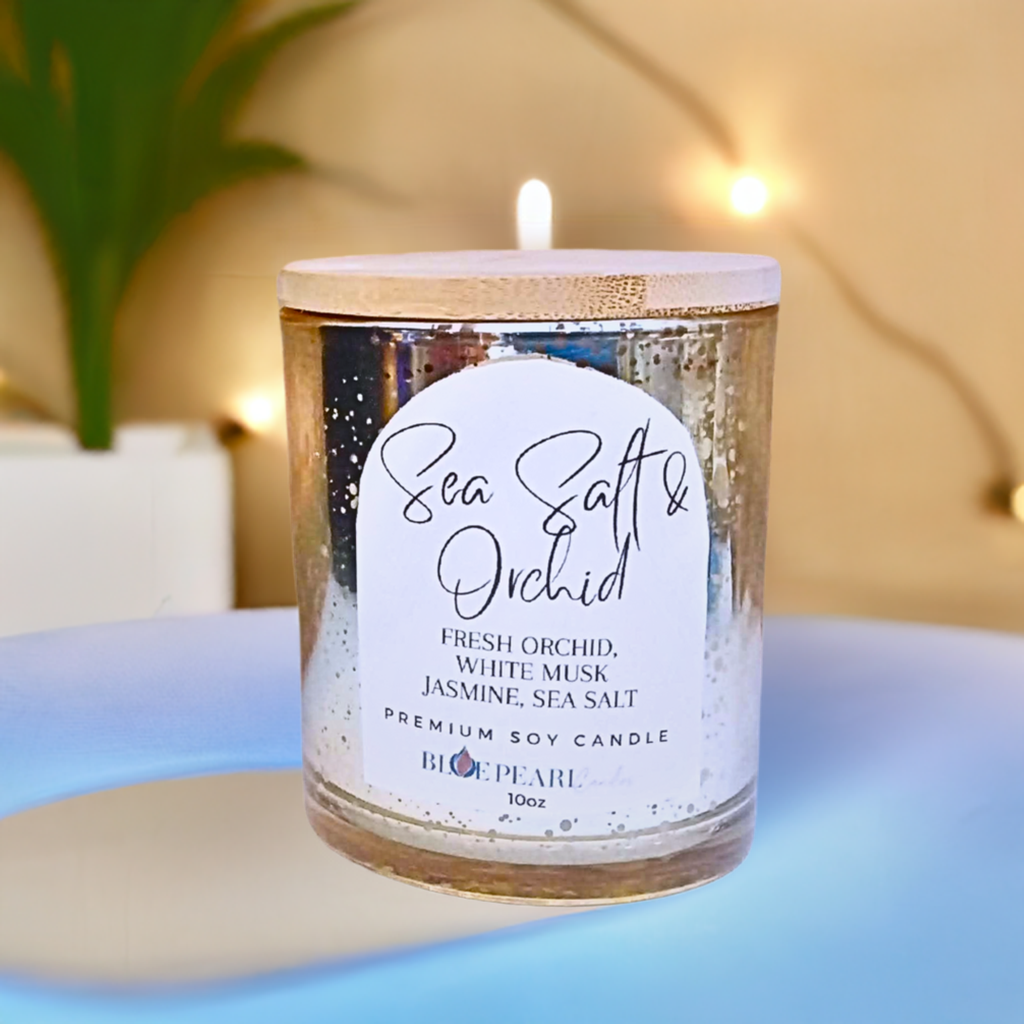Sea Salt & Orchid Soy Candle