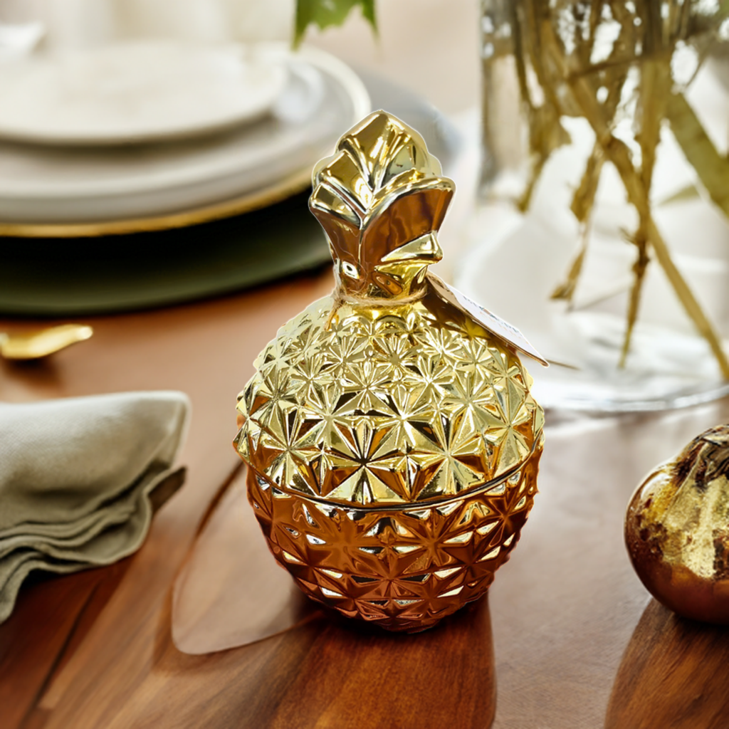 Pineapple jar -FLEUR Collectors Candle