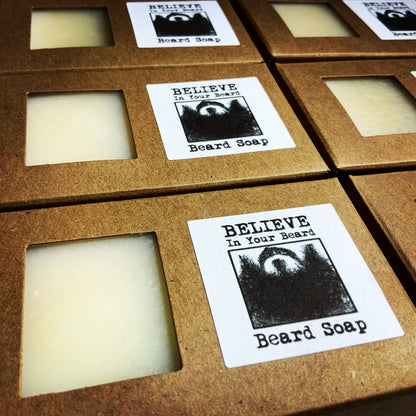 Believe In Your Beard - Beard Soap | The Natural (Unscented)