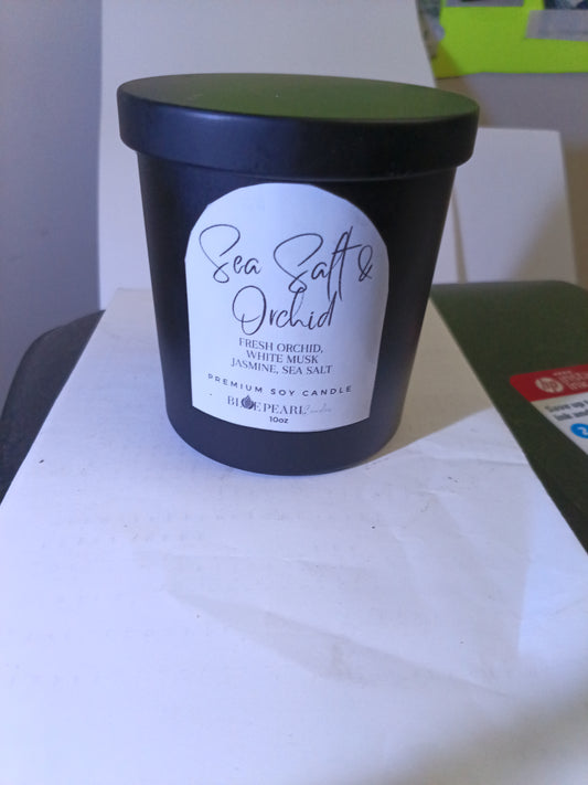 Sea Salt & Orchid Soy Candle