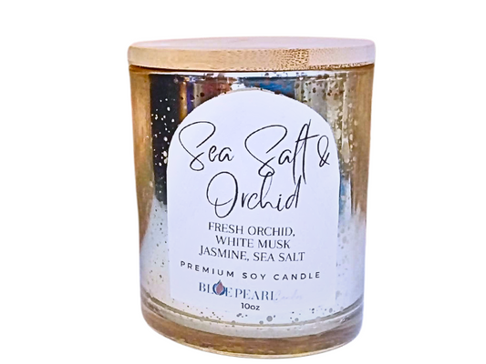 Sea Salt & Orchid Soy Candle