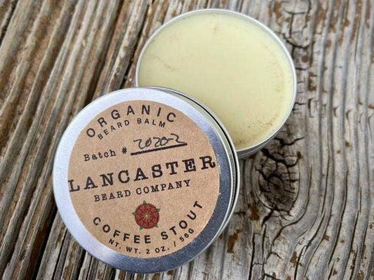 Lancaster Beard Company - Coffee Stout Organic Beard Balm - 2 Oz