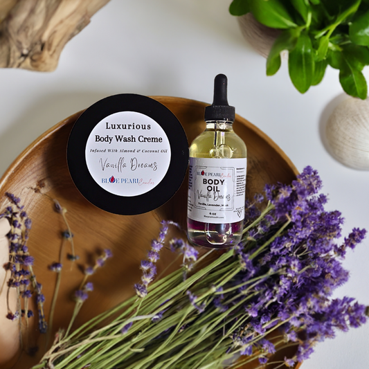 Whipped Creamy Soap and Body Oil duo - Travel size